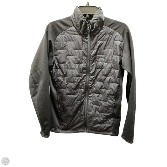 Athletic Jacket By Helly Hansen In Black & Blue, Size: S