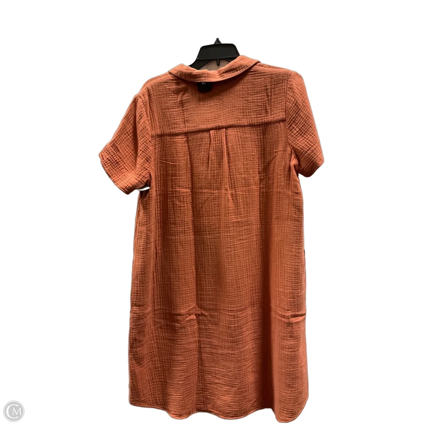 Dress Casual Midi By J. Jill In Orange, Size: M