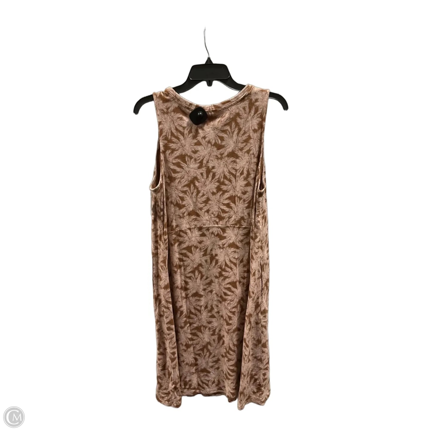 Dress Casual Midi By J. Jill In Brown, Size: M