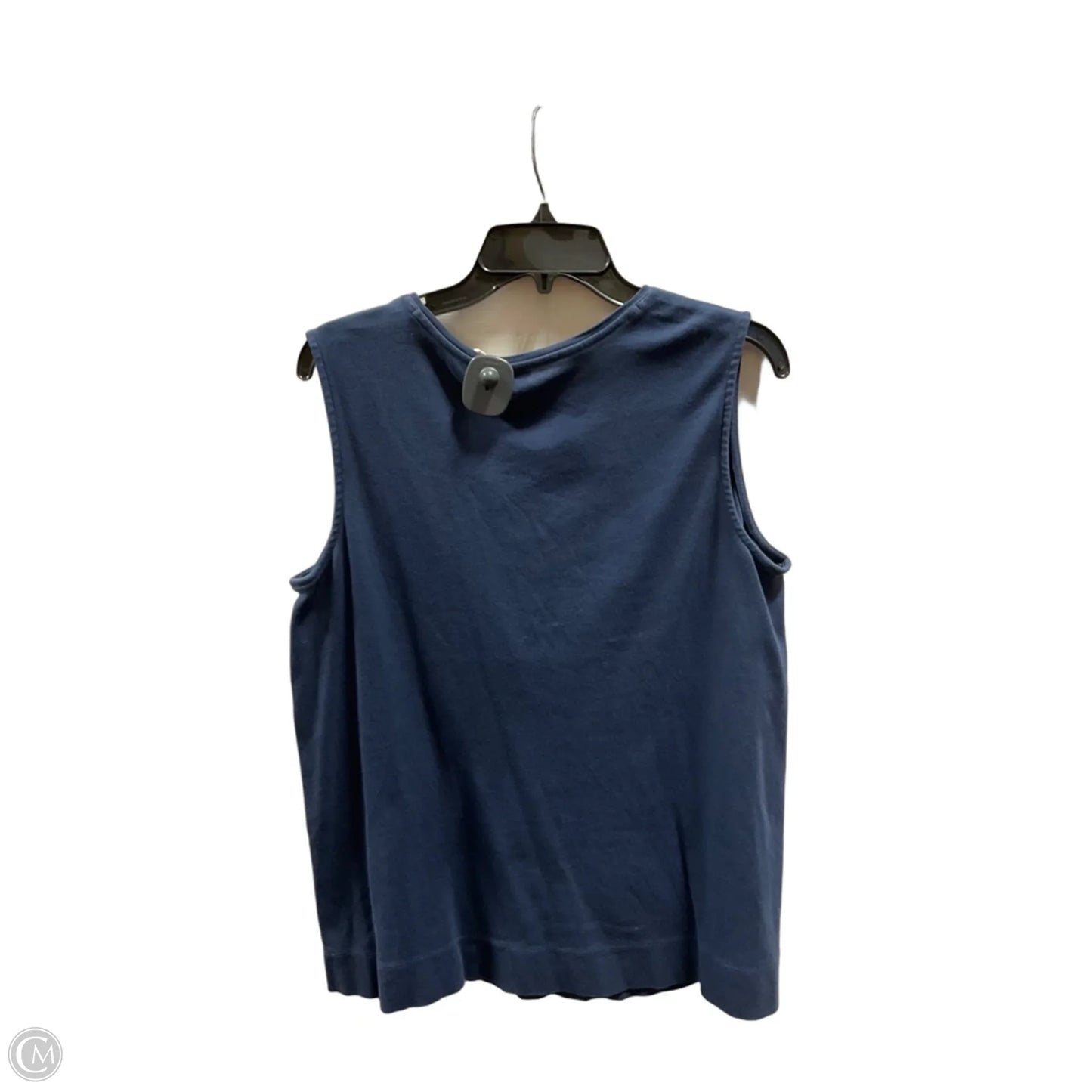 Top Sleeveless By J. Jill In Blue, Size: M