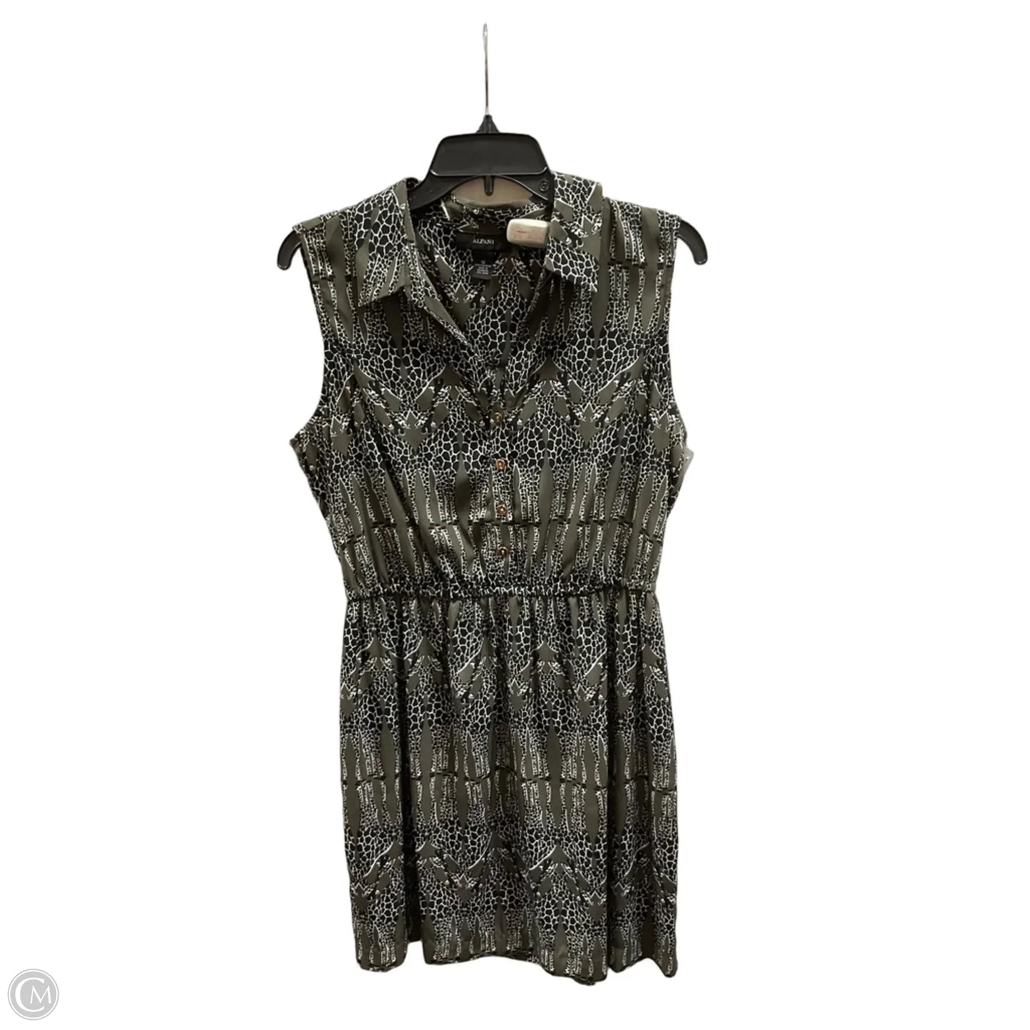 Dress Casual Midi By Alfani In Green, Size: 12