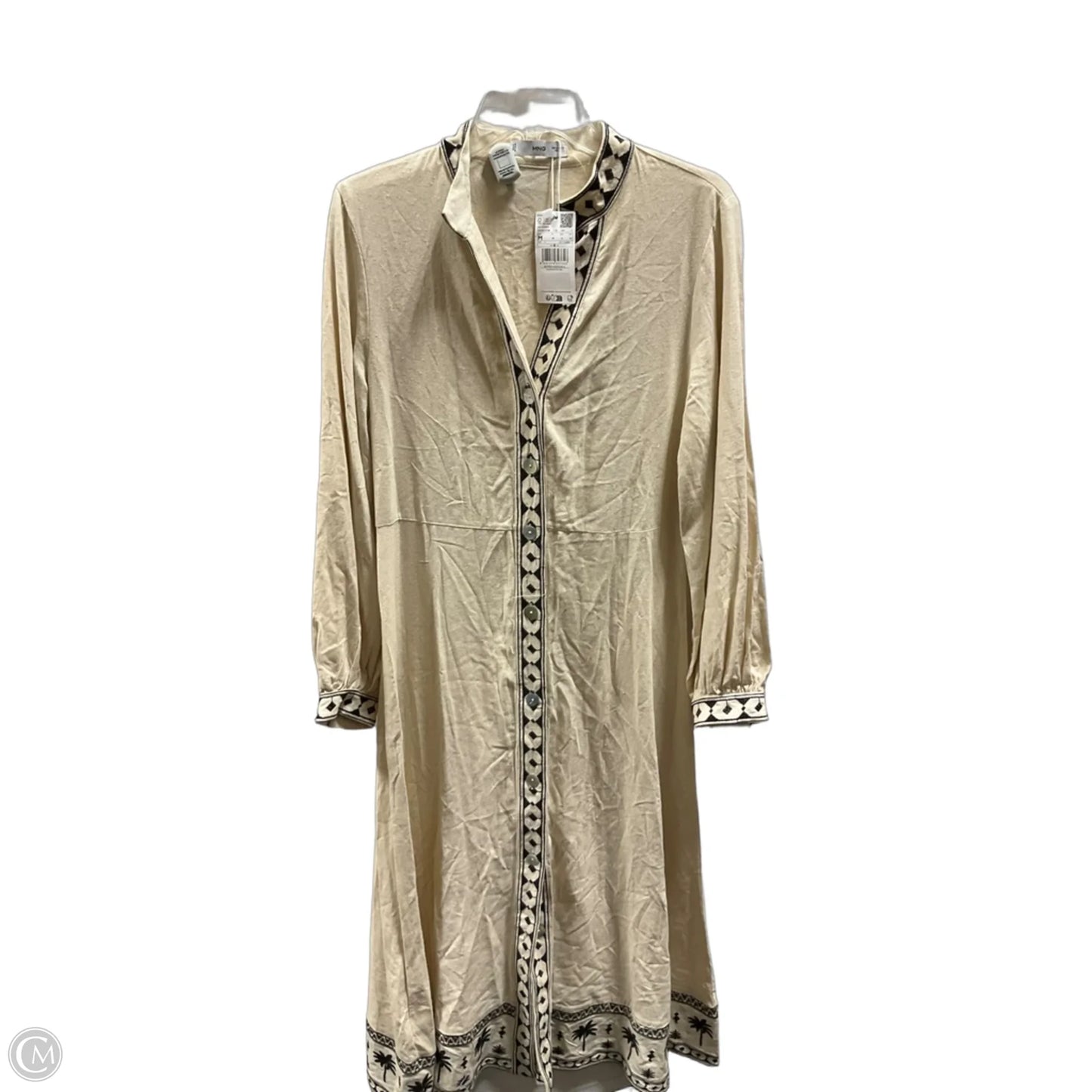 Dress Casual Maxi By Mng In Black & Brown, Size: M