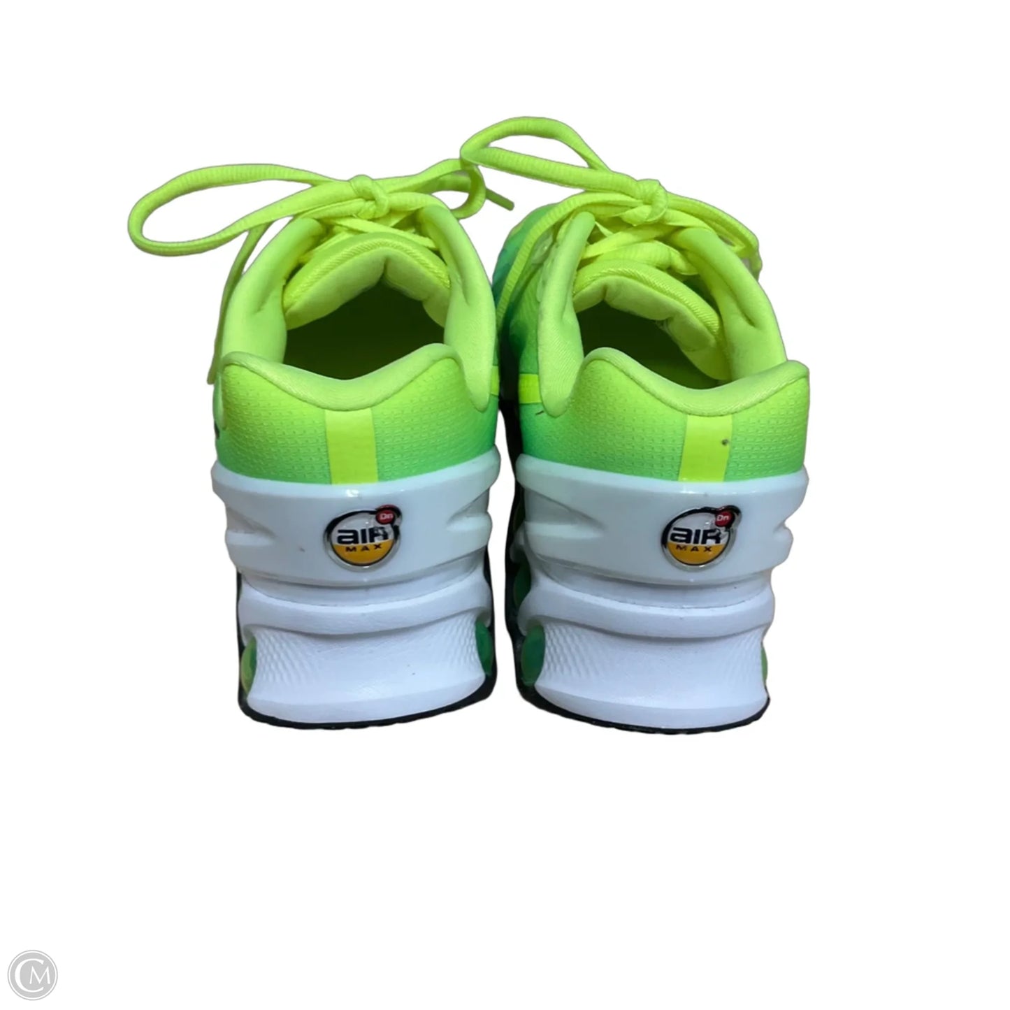 Shoes Athletic By Nike In Green & Yellow, Size: 8