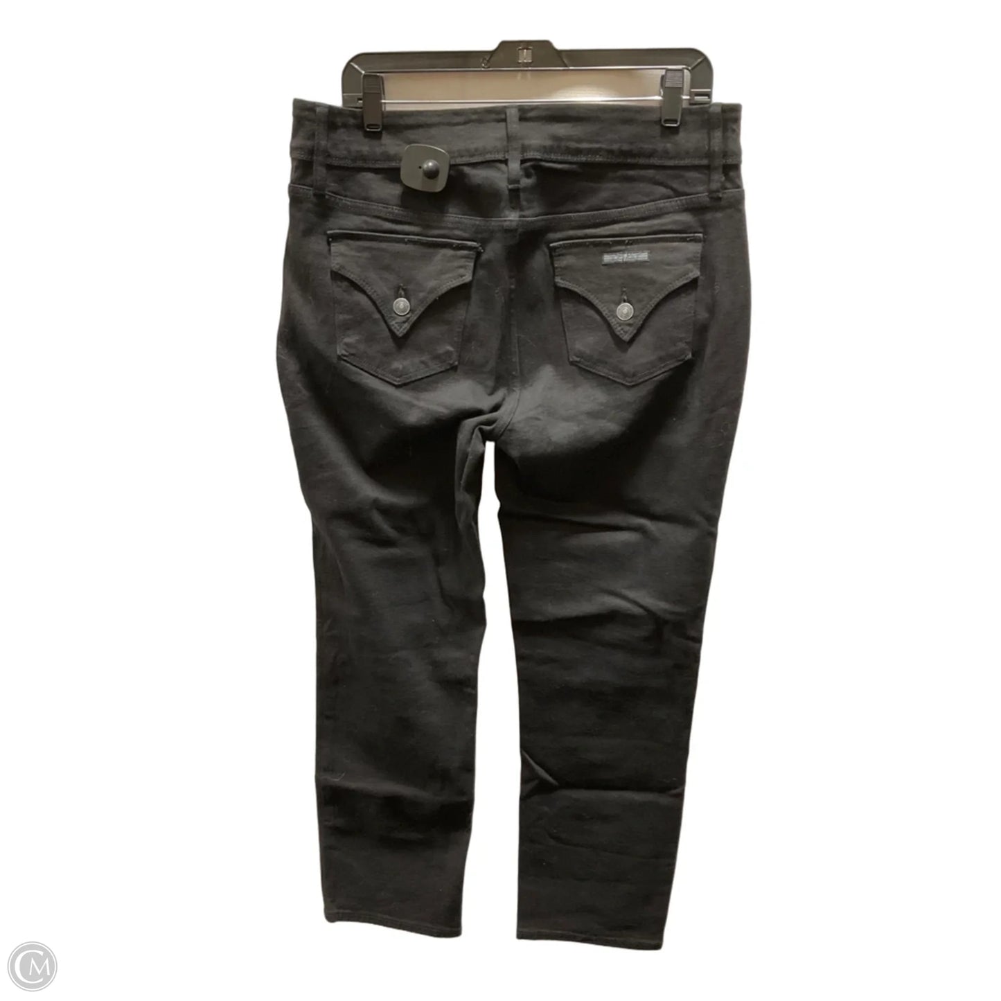 Jeans Straight By Hudson In Black, Size: 12
