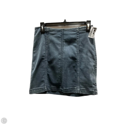 Skirt Mini & Short By Free People In Grey, Size: M