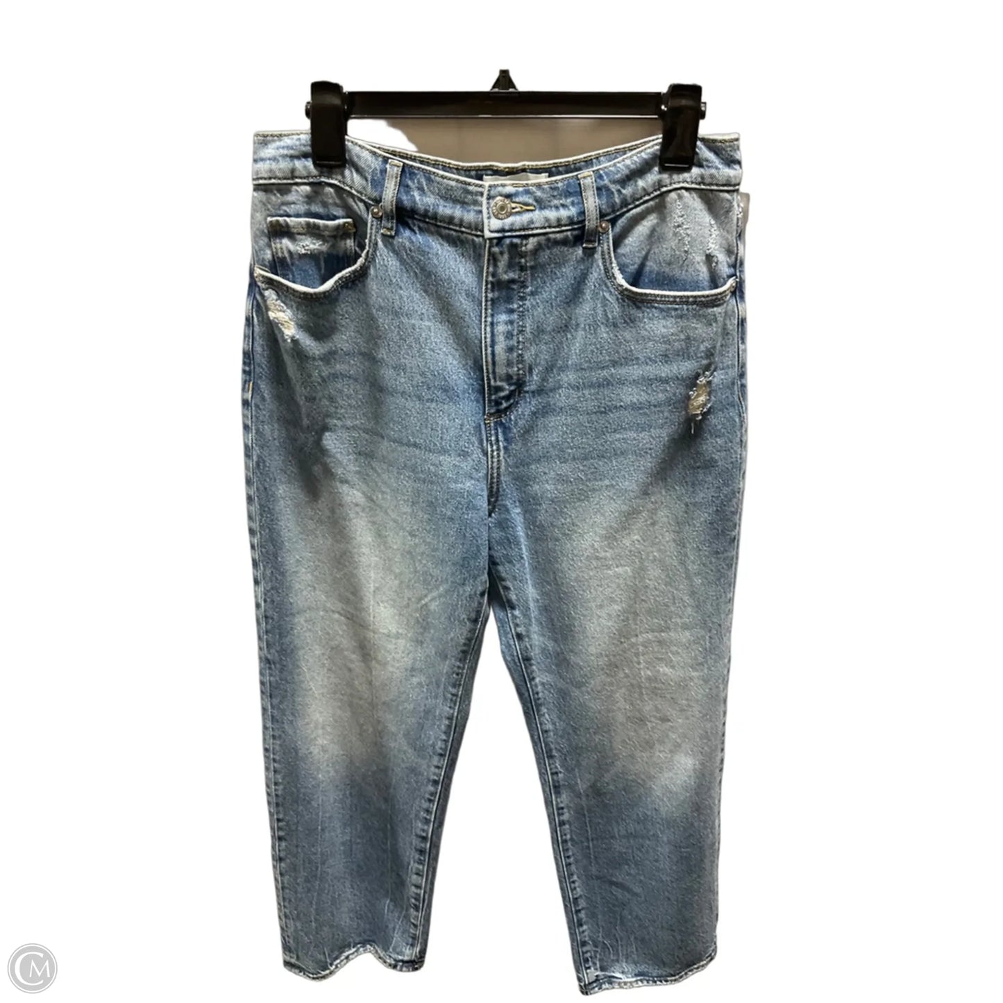 Jeans Straight By Loft In Blue, Size: 8