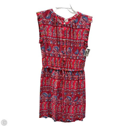 Dress Casual Midi By Loft In Red, Size: S