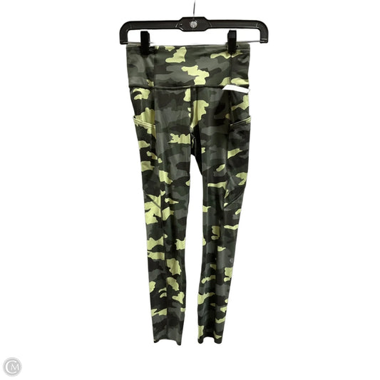 Athletic Leggings By Lululemon In Camouflage Print, Size: 4