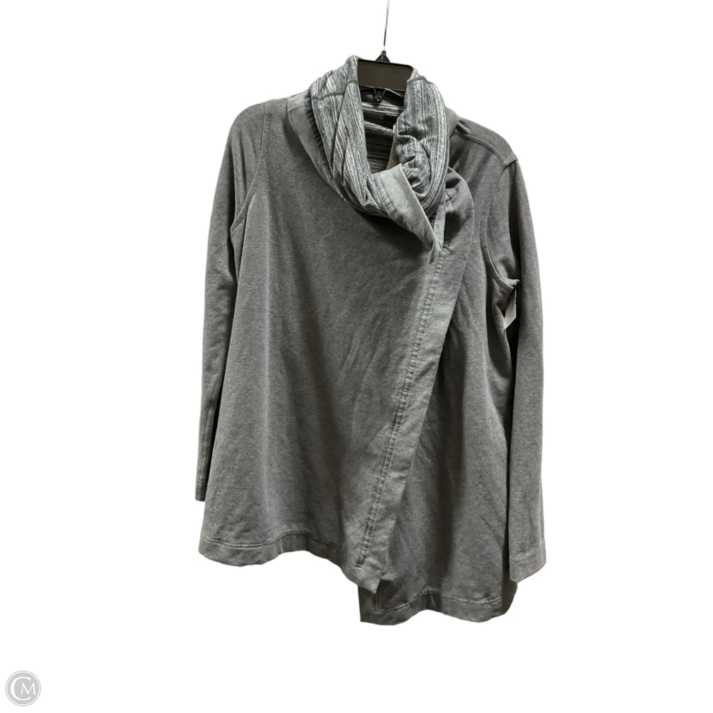 Athletic Jacket By Lululemon In Grey, Size: 6