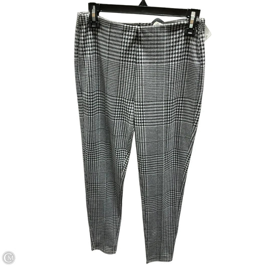 Pants Dress By Tahari In Black & White, Size: S