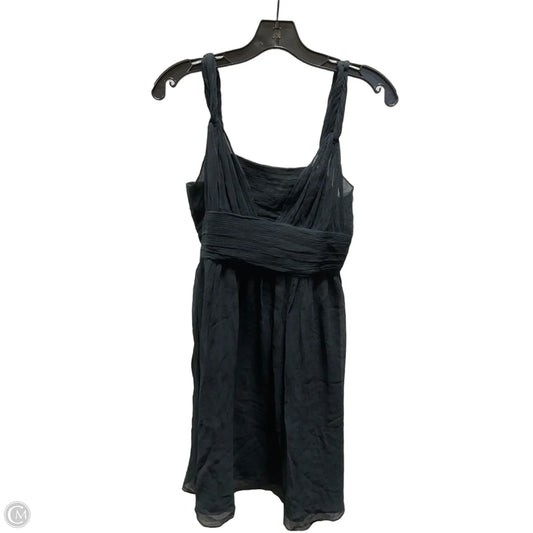Dress Casual Midi By Banana Republic In Black, Size: 4