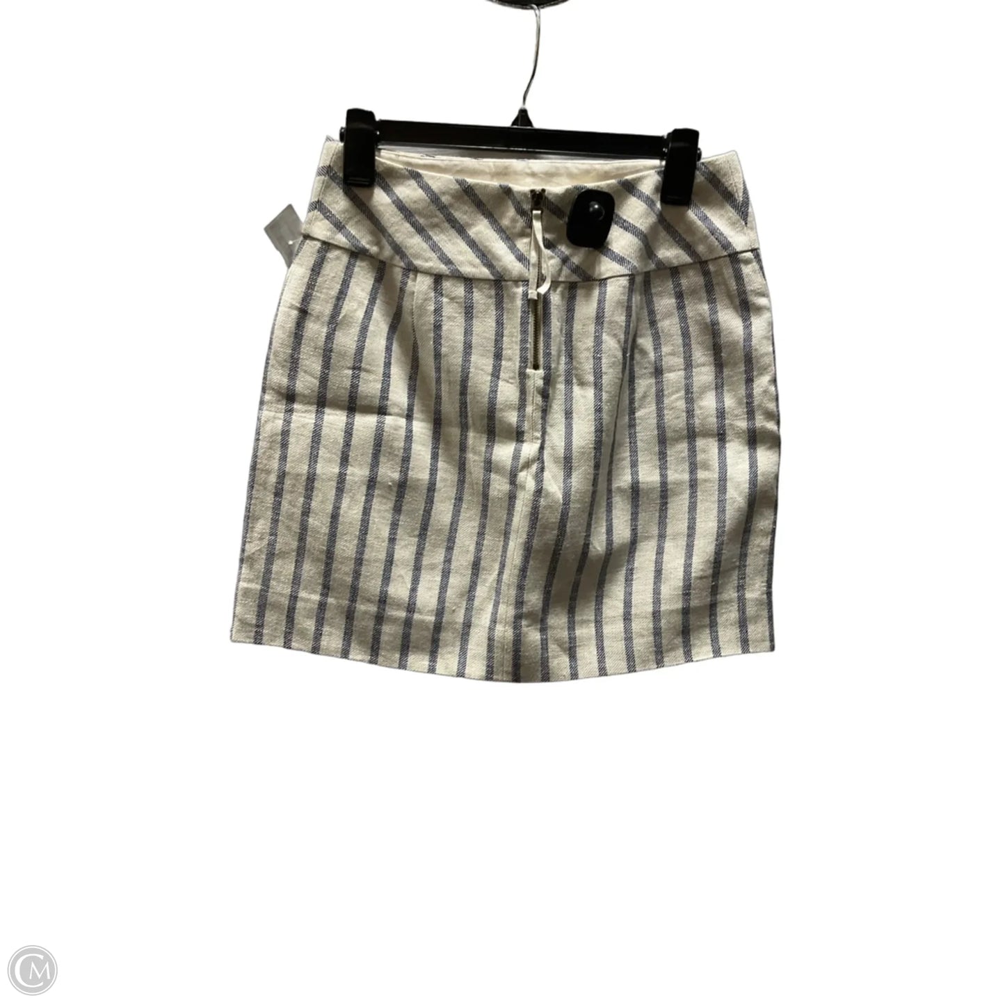 Skirt Mini & Short By J. Crew In Blue & Cream, Size: 2