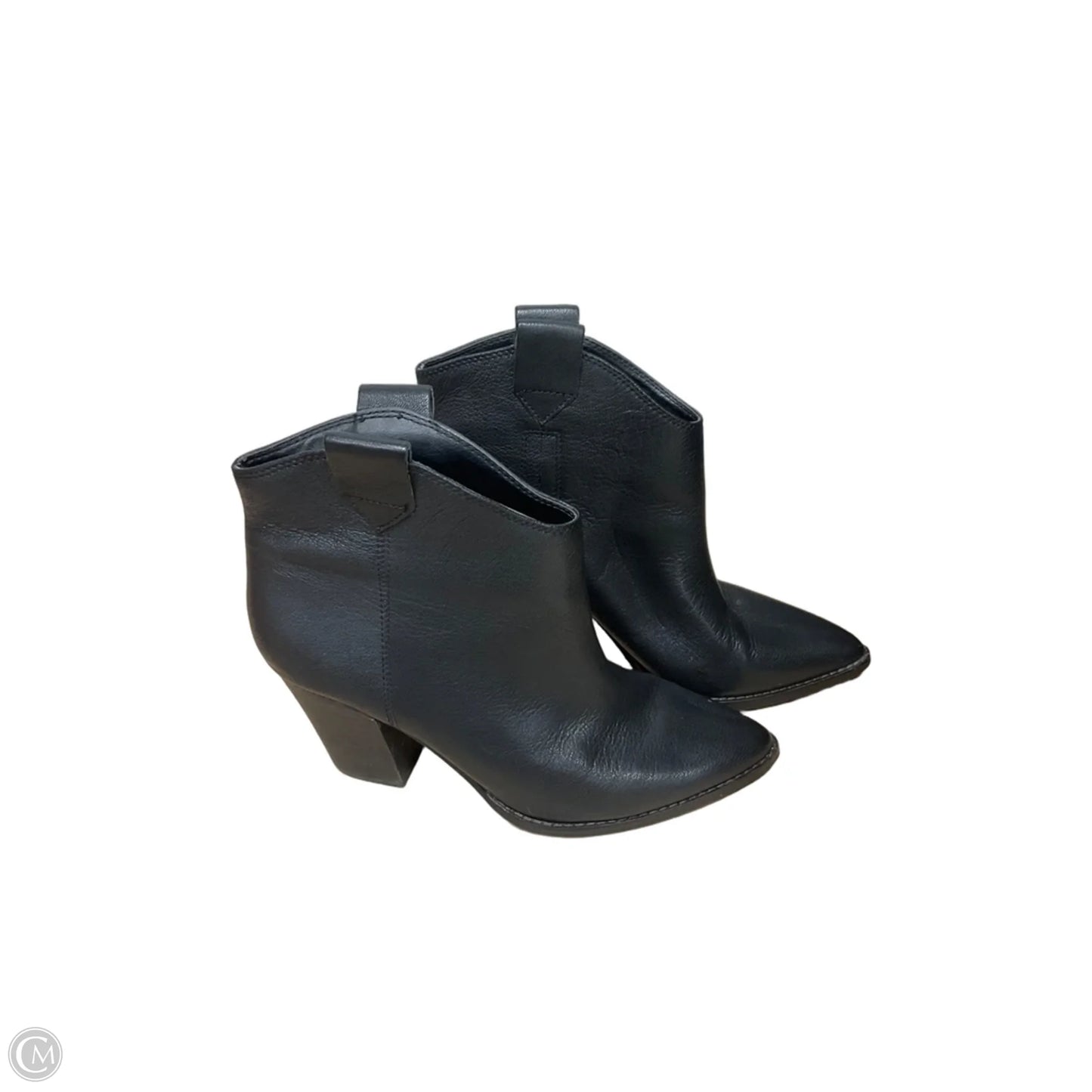 Boots Ankle Heels By Lucky Brand In Black, Size: 7.5