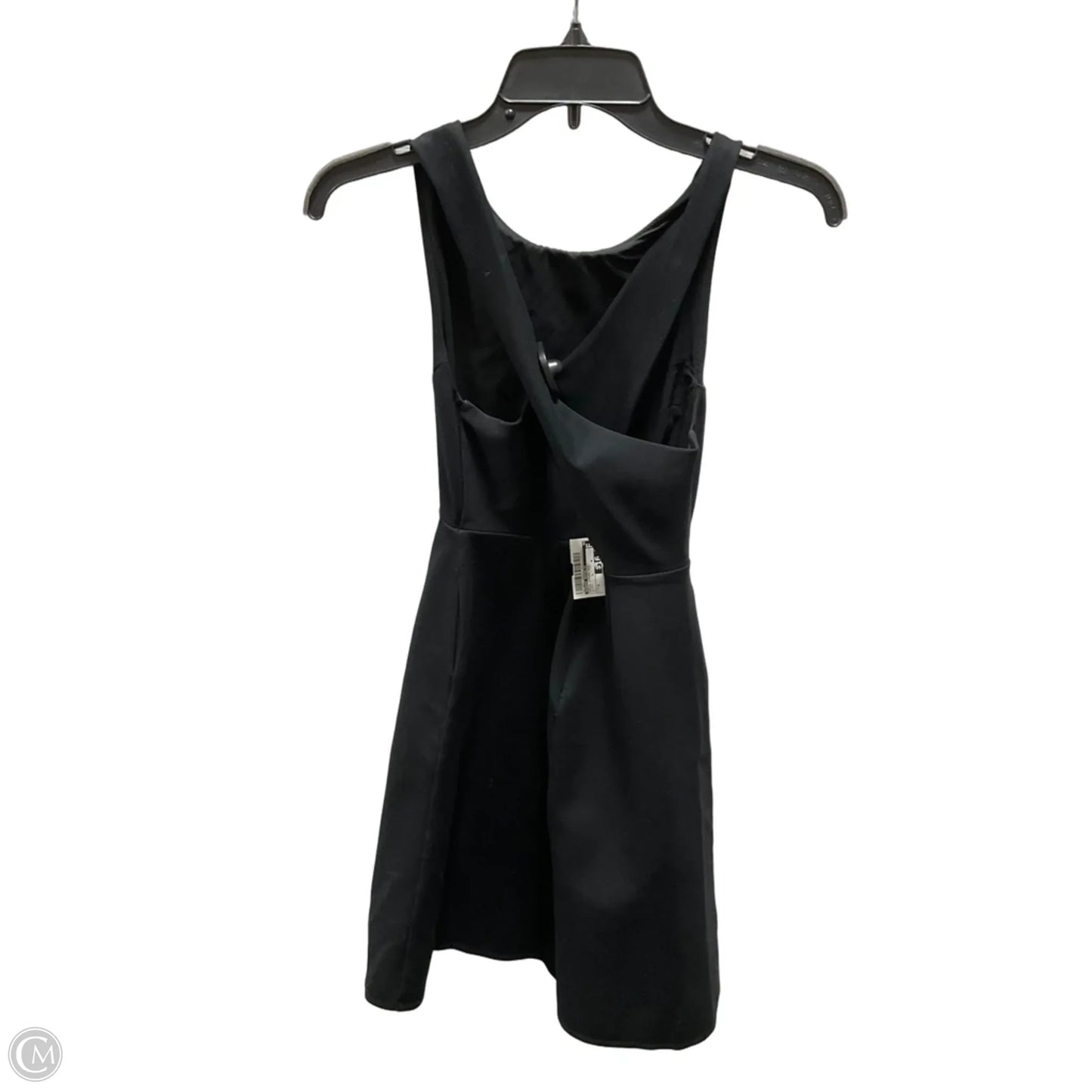 Dress Casual Midi By Banana Republic In Black, Size: 0