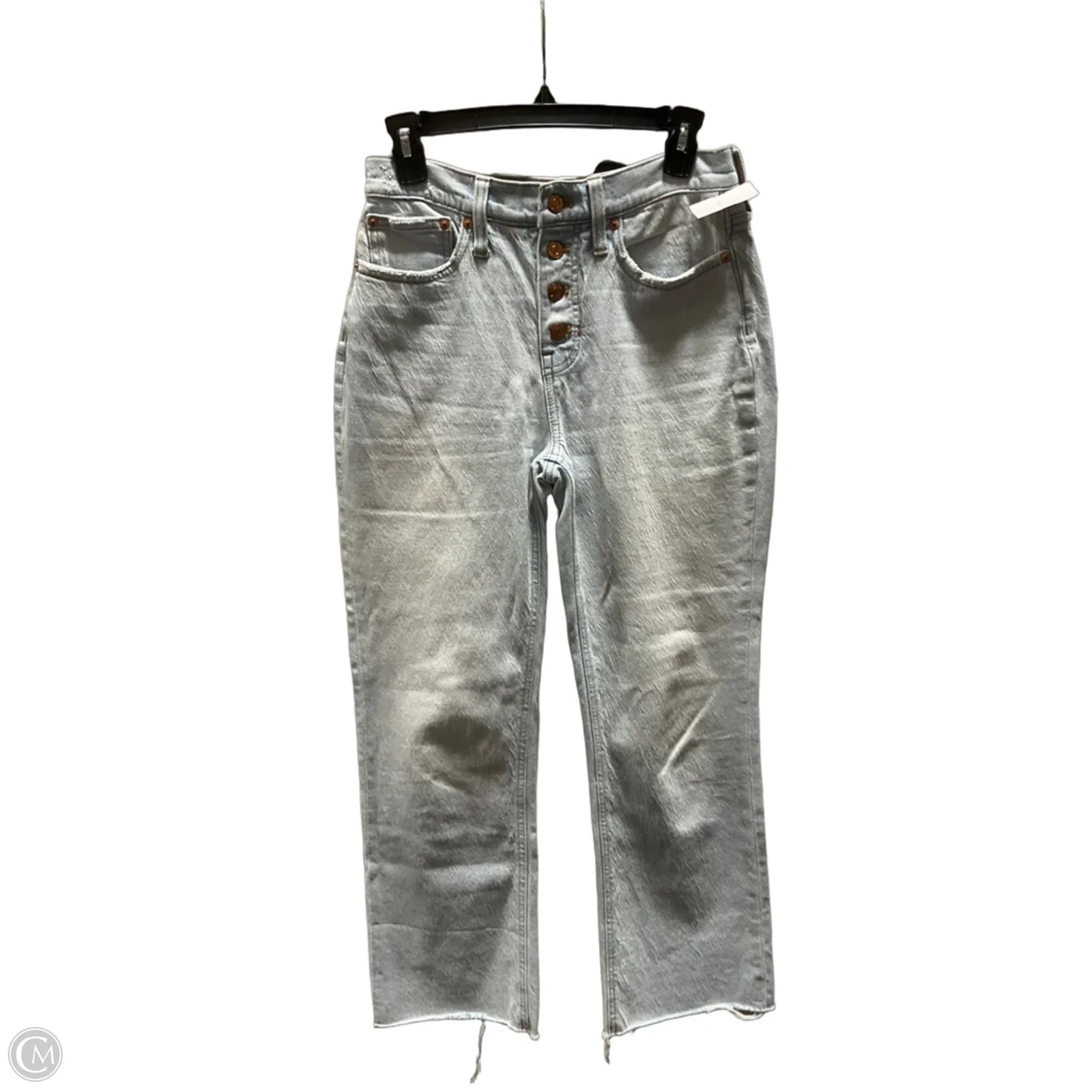 Jeans Straight By J. Crew In Blue, Size: 4