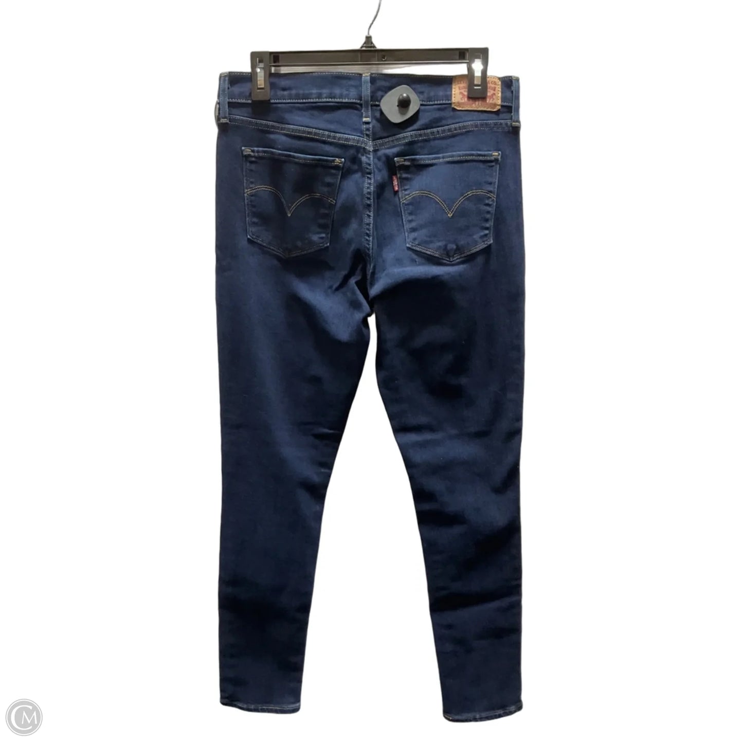 Jeans Skinny By Levis In Blue, Size: 6