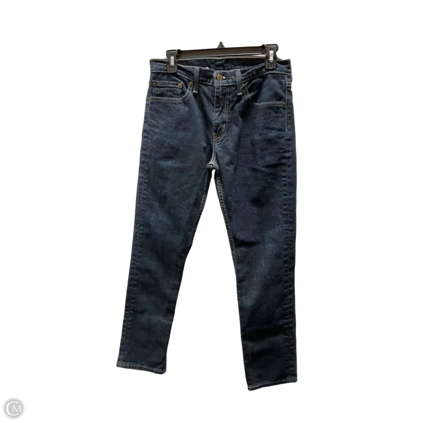 Jeans Skinny By Levis In Blue, Size: 10