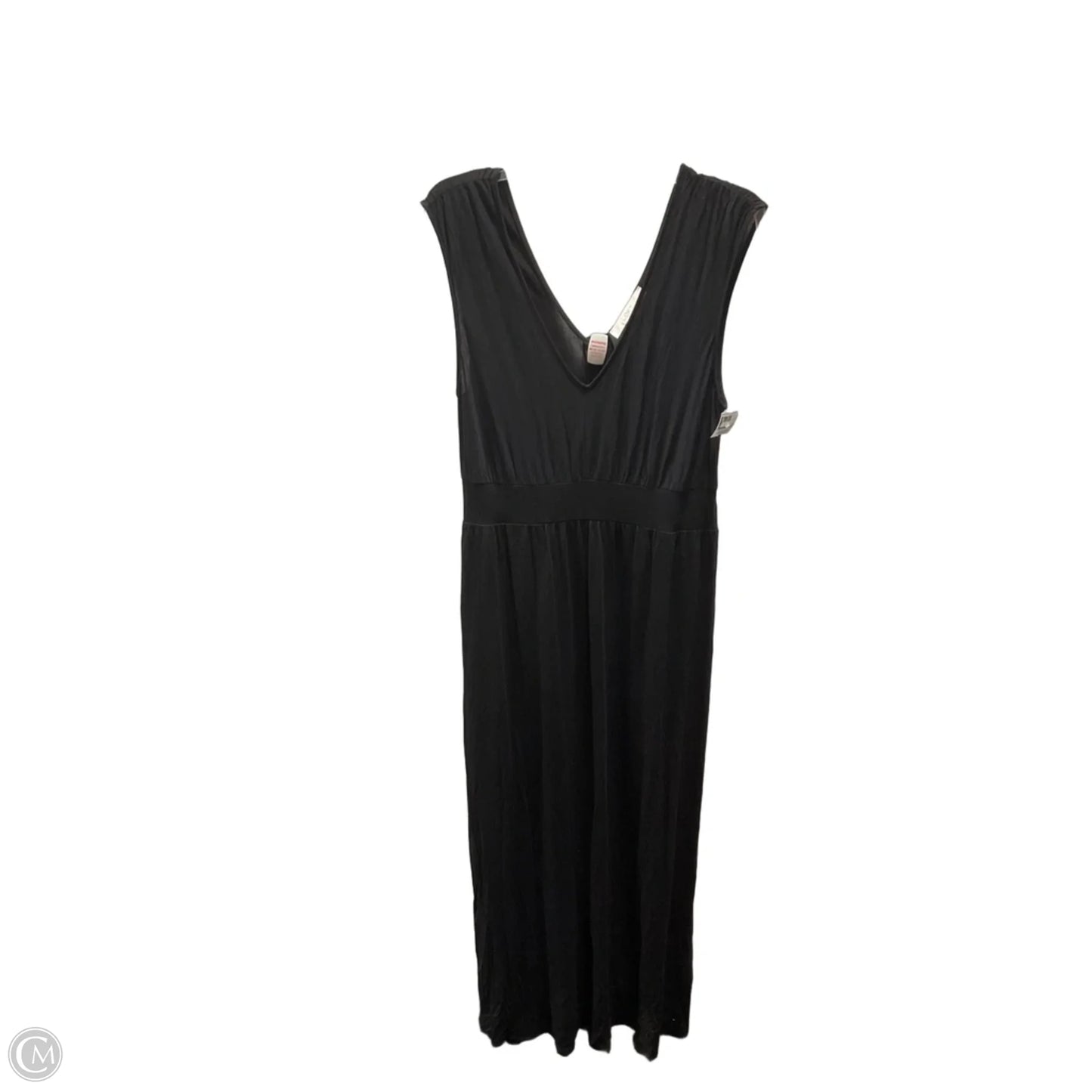 Dress Casual Maxi By Loft In Black, Size: L