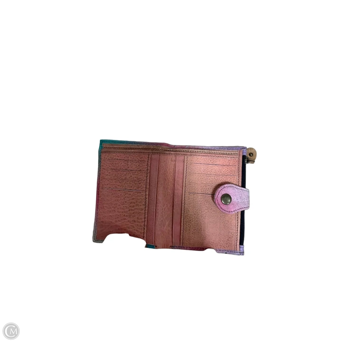 Wallet Leather By Anuschka, Size: Small