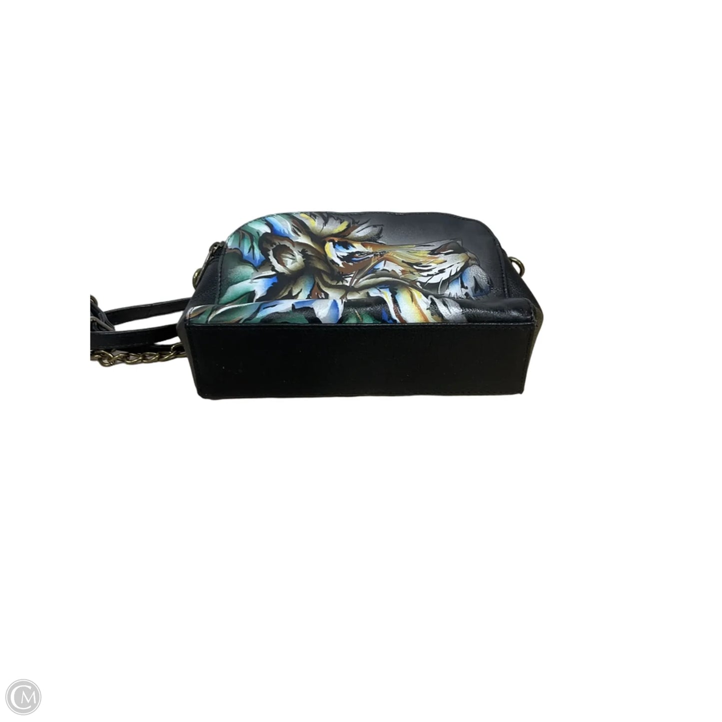 Handbag Leather By Anuschka, Size: Small