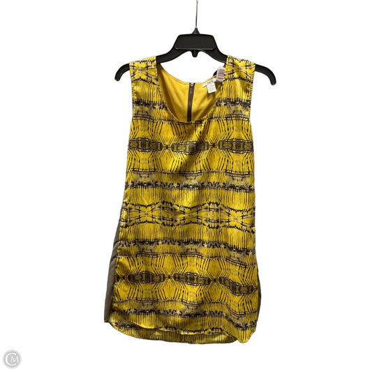Dress Casual Short By Bar Iii In Yellow, Size: S