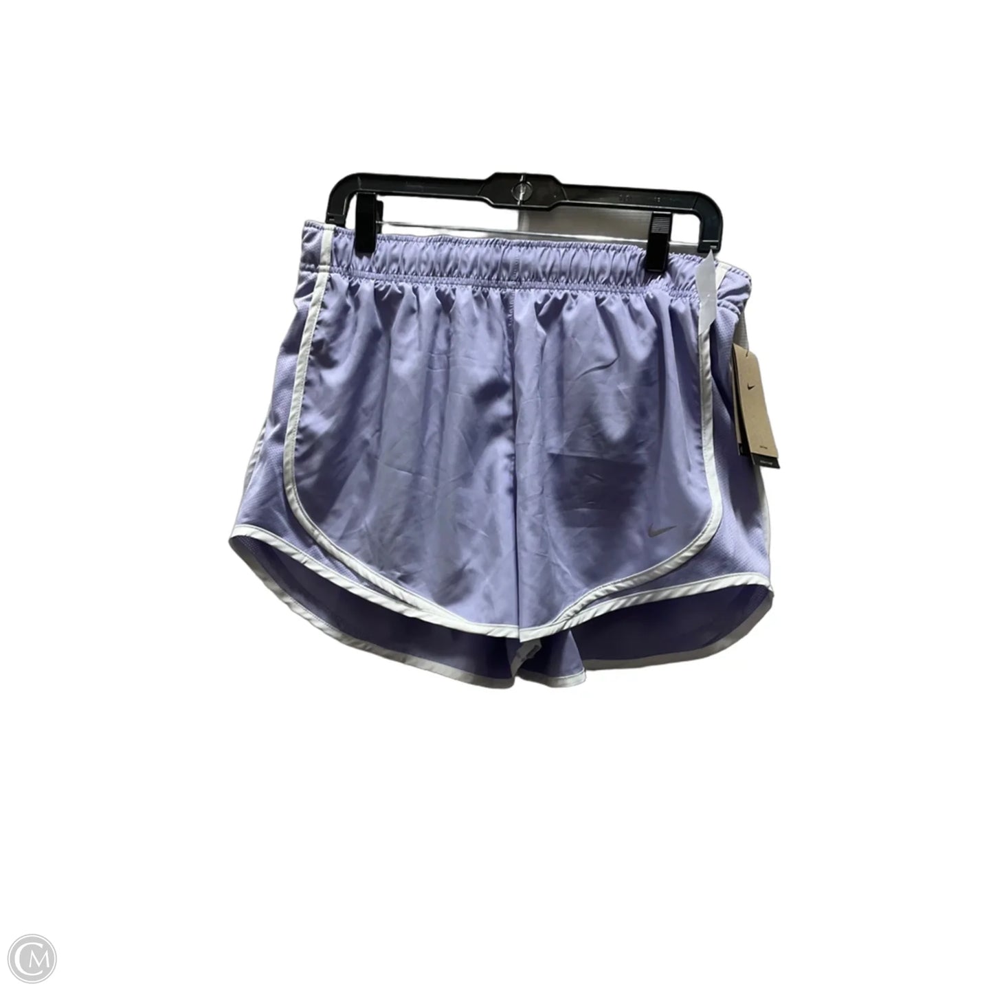 Athletic Shorts By Nike In Purple, Size: L