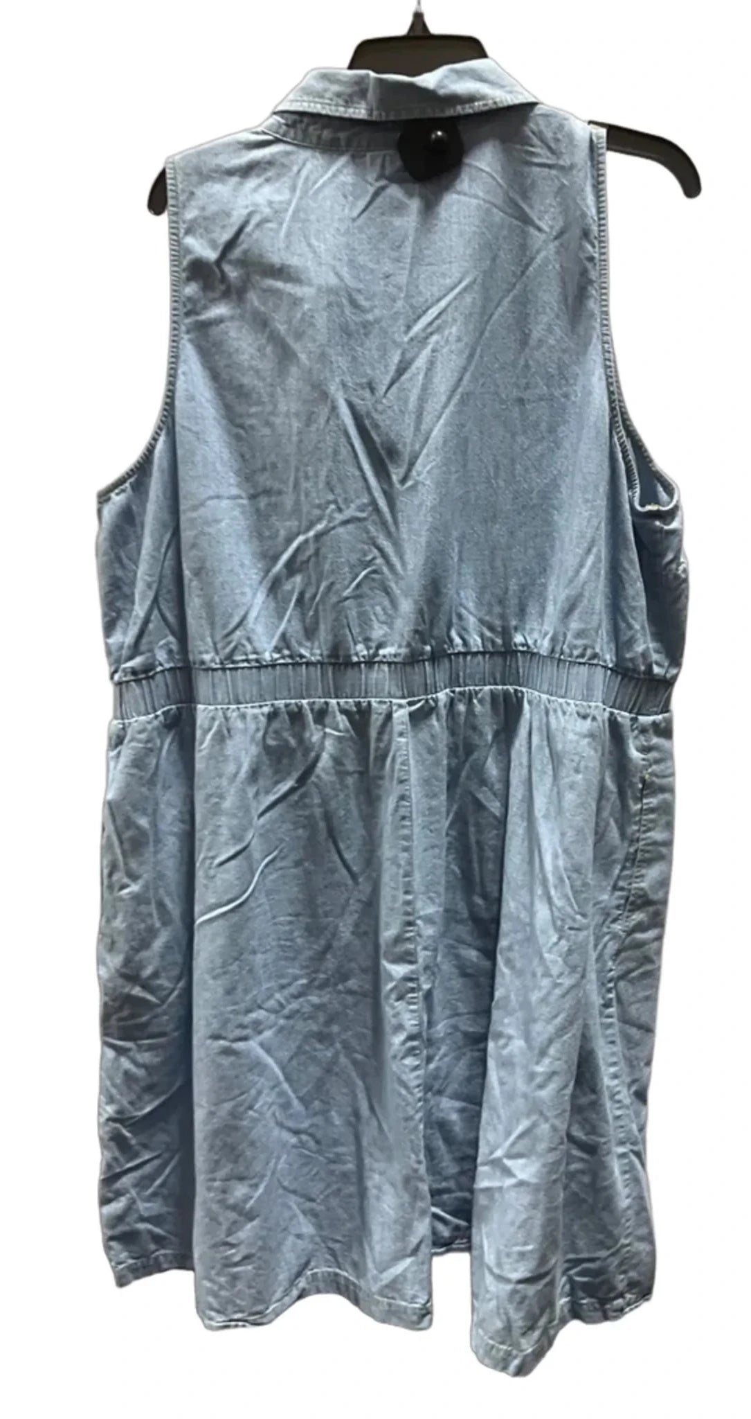 Dress Casual Midi By Ava & Viv In Blue, Size: 2x