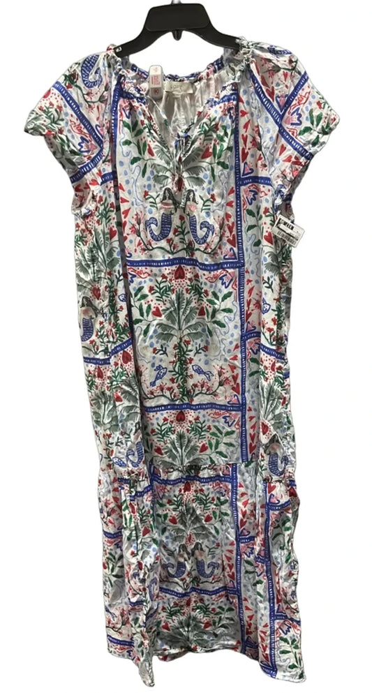 Dress Casual Maxi By Loft In Multi-colored, Size: Xl