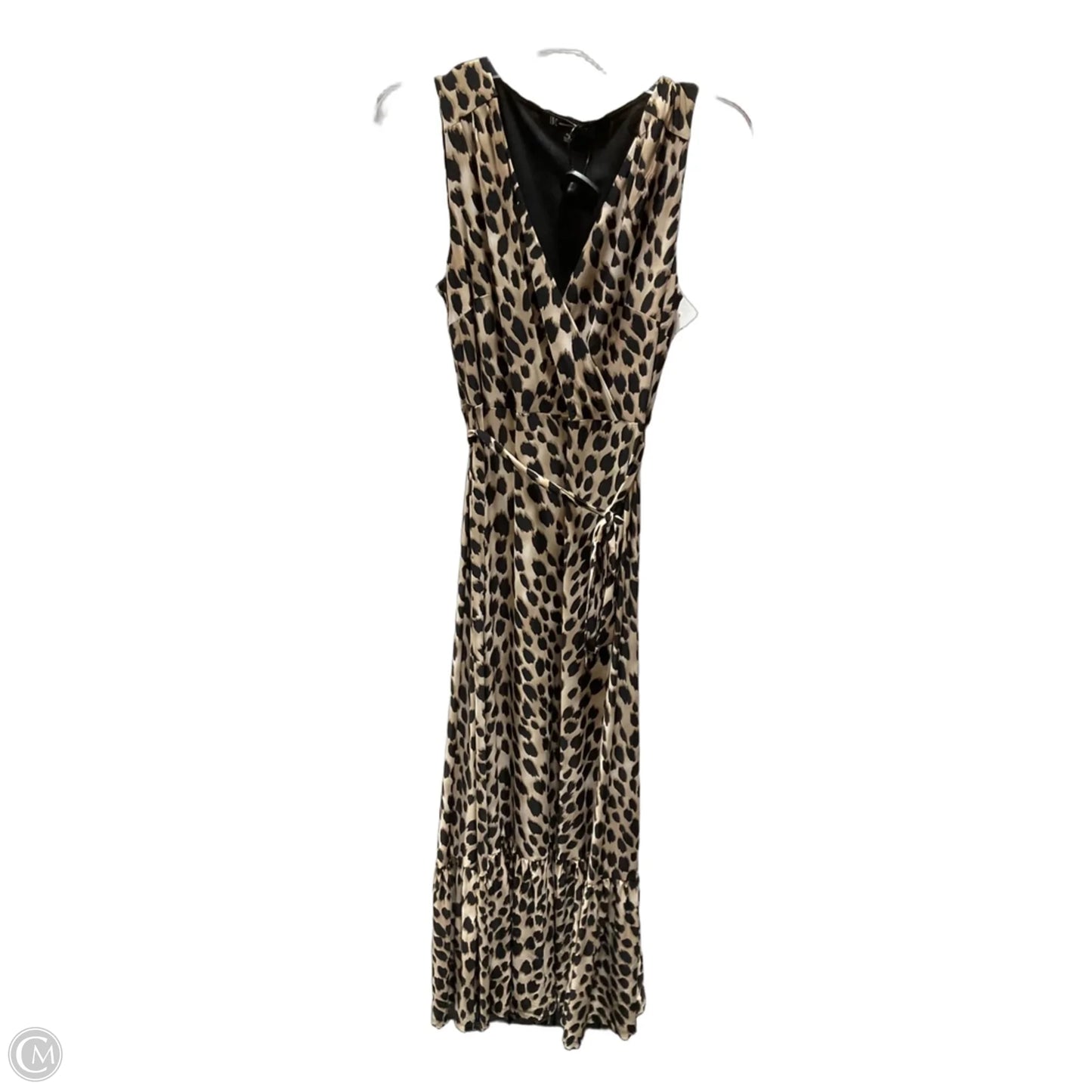 Dress Casual Midi By Inc In Leopard Print, Size: M