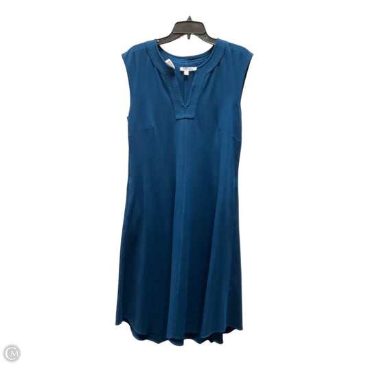 Dress Casual Maxi By Chicos In Blue, Size: M