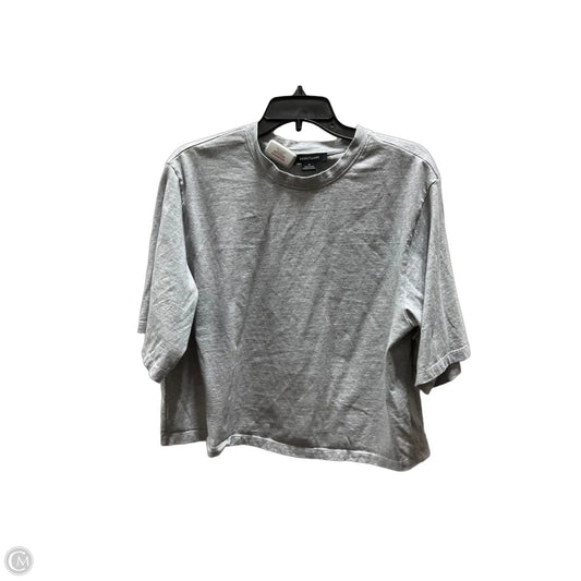 Top Short Sleeve By Sanctuary In Grey, Size: M