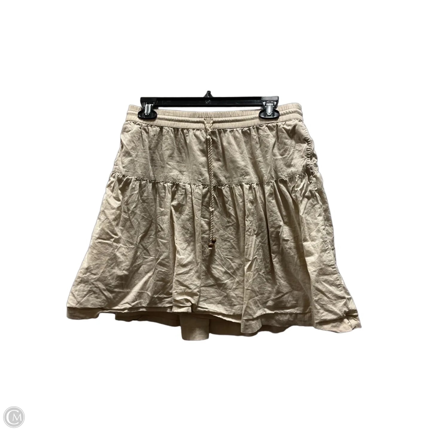 Skirt Mini & Short By Gap In Cream, Size: S