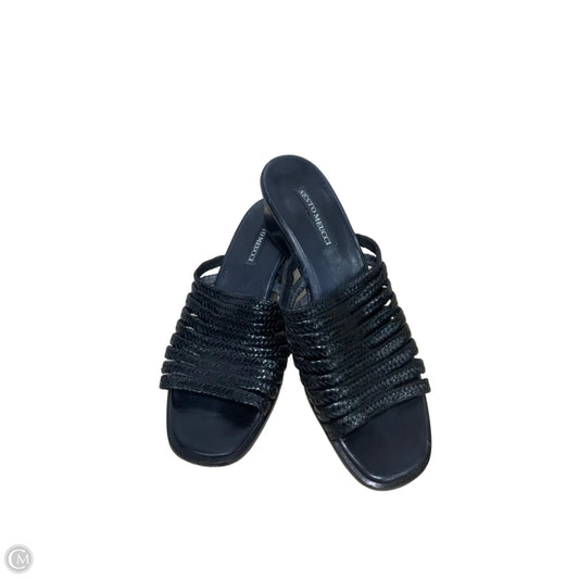 Shoes Heels Block By Sesto Meucci In Black, Size: 8.5