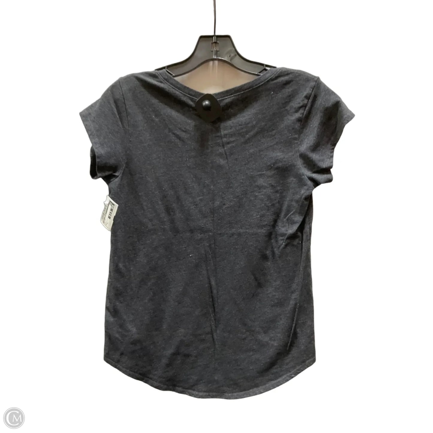 Top Short Sleeve By Lucky Brand In Grey, Size: S