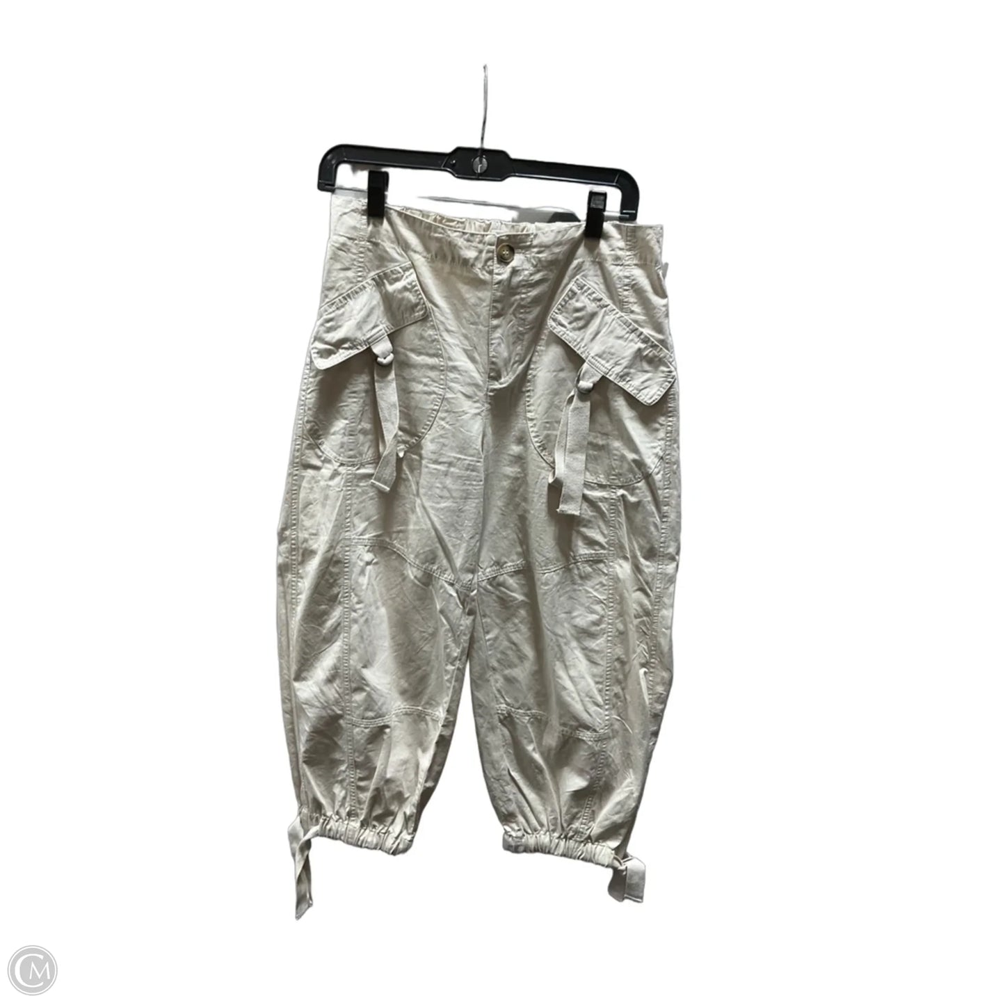 Pants Cargo & Utility By Ee Some In Cream, Size: S