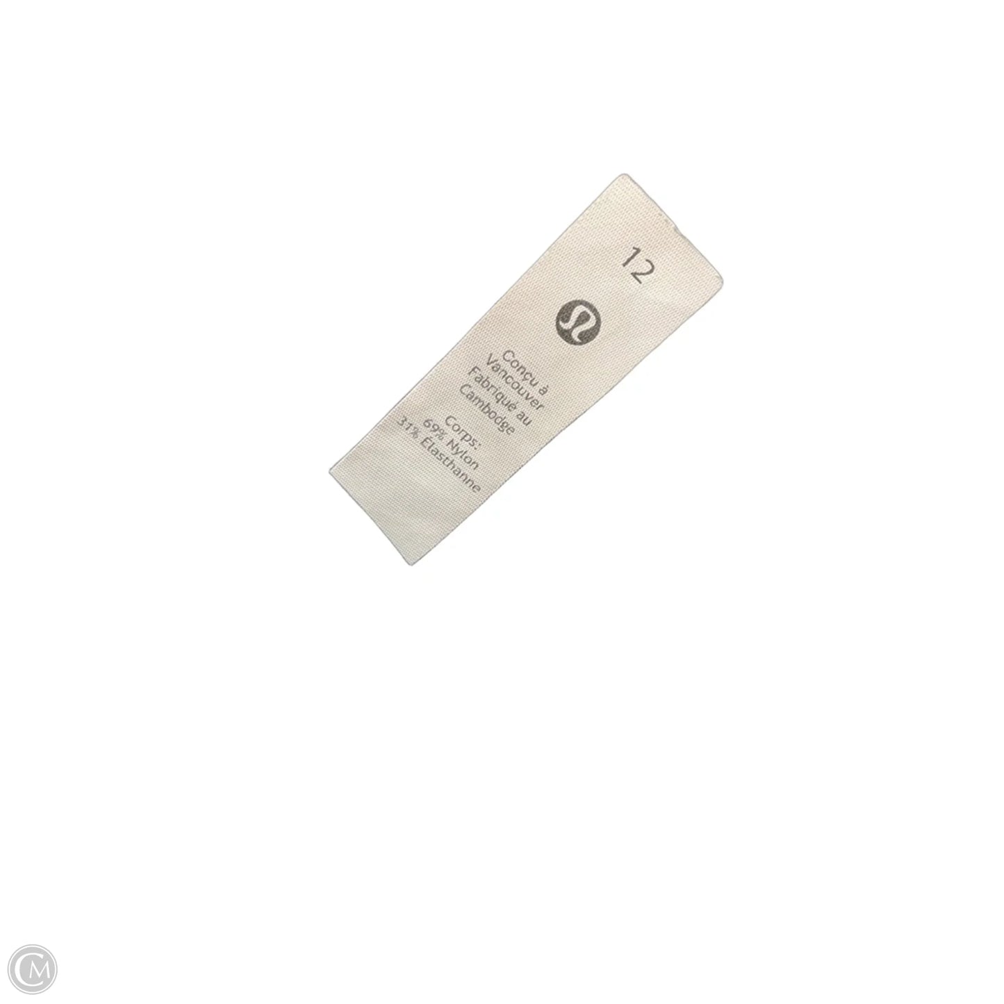 Athletic Leggings By Lululemon In Blue, Size: 12