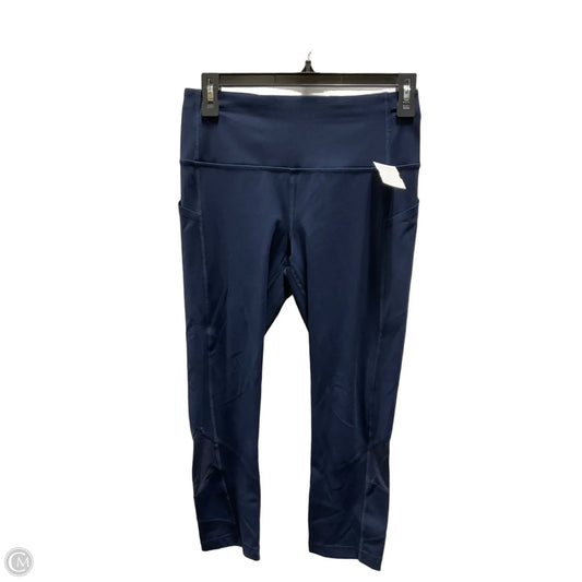Athletic Leggings By Lululemon In Blue, Size: 6