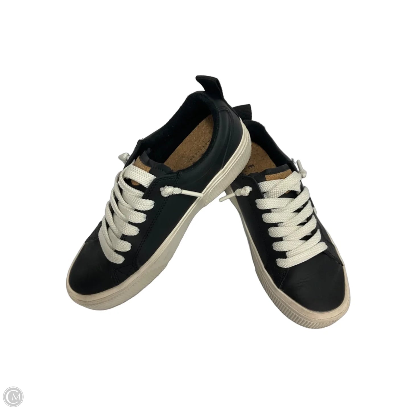 Shoes Athletic By Reef In Black & White, Size: 8
