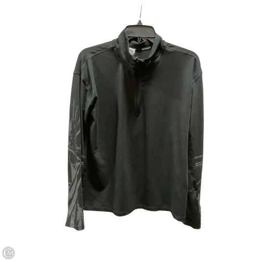 Athletic Jacket By Nike In Black, Size: M