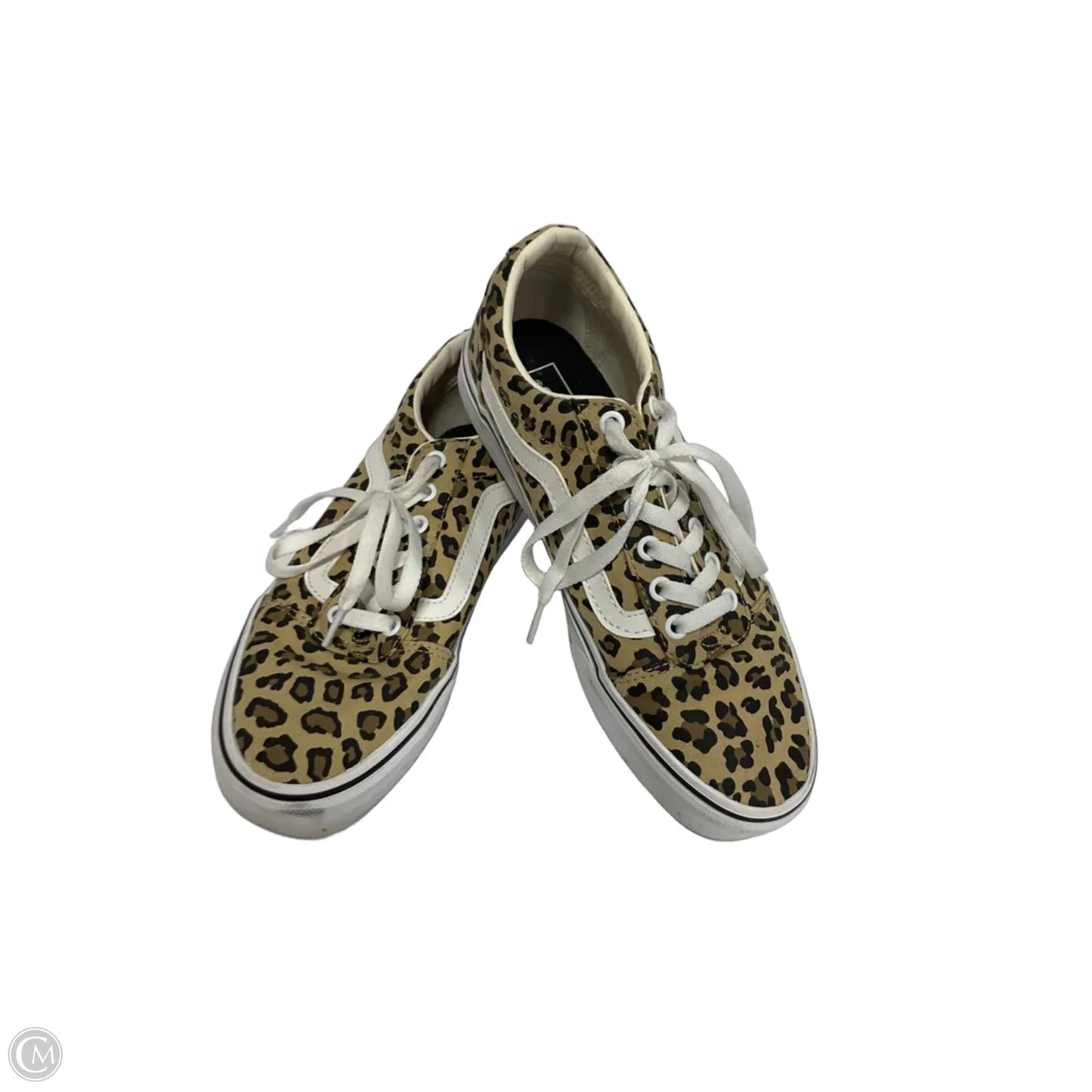 Shoes Athletic By Vans In Leopard Print, Size: 8.5