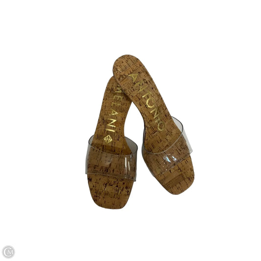 Shoes Heels Kitten By Antonio Melani In Brown, Size: 7