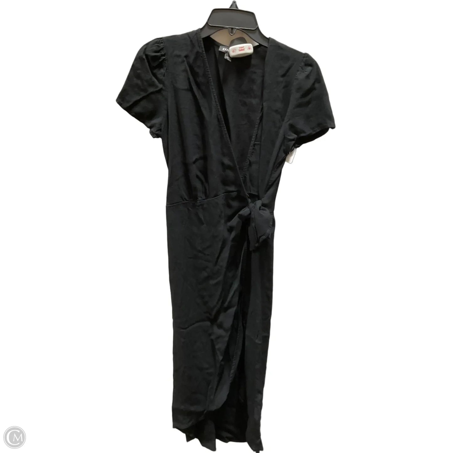 Dress Casual Midi By Express In Black, Size: S