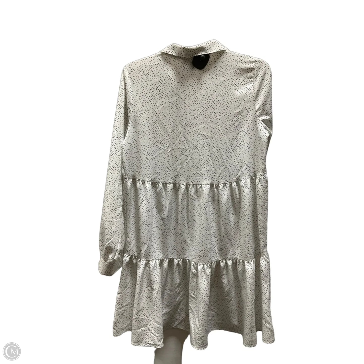 Dress Casual Short By Express In Polkadot Pattern, Size: S