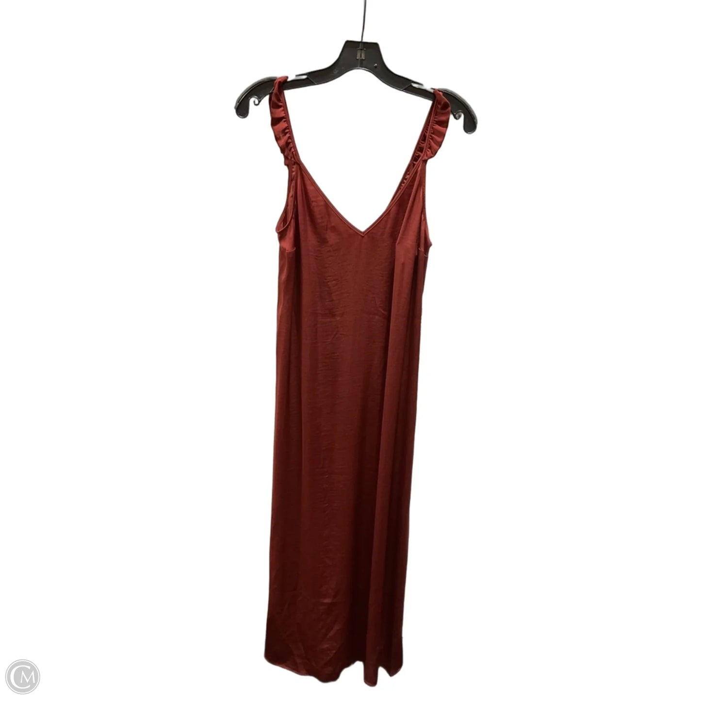 Dress Casual Maxi By Express In Red, Size: M