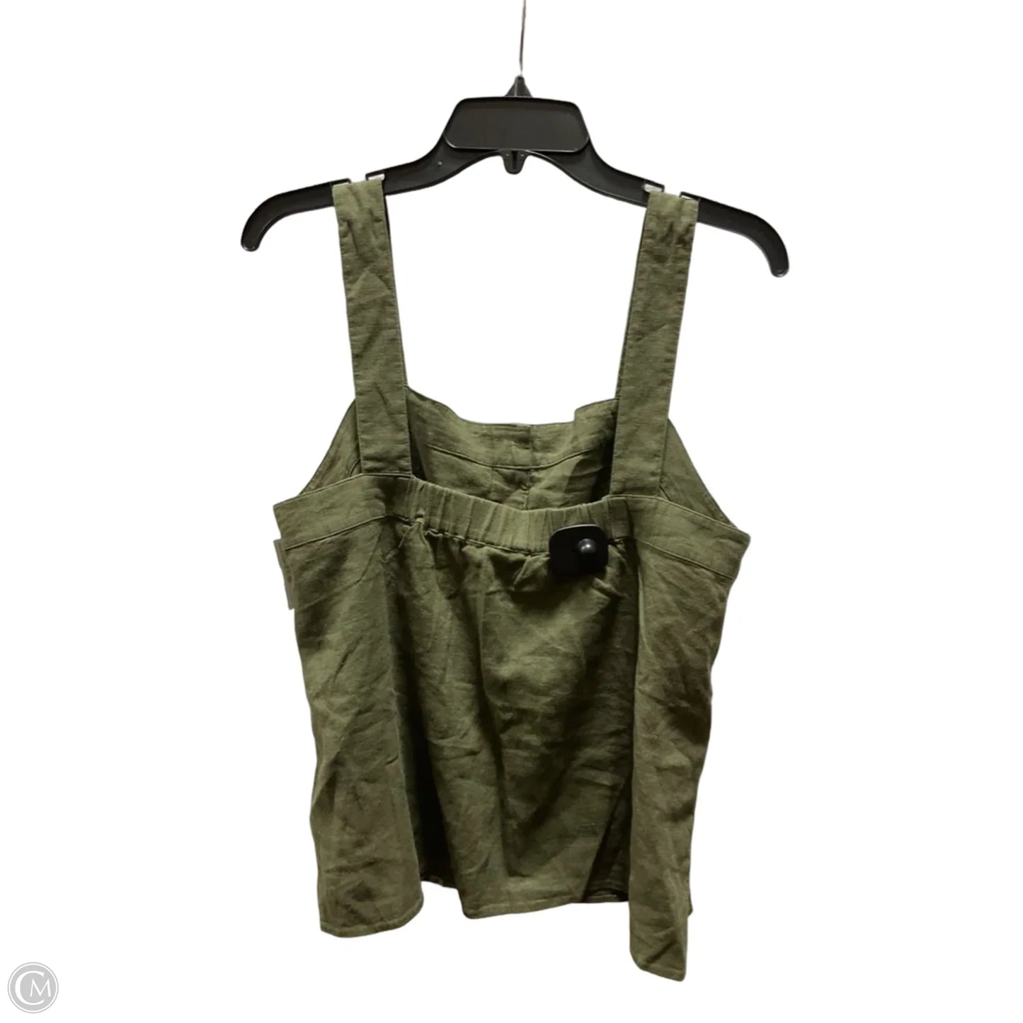 Top Sleeveless By J. Crew In Green, Size: L