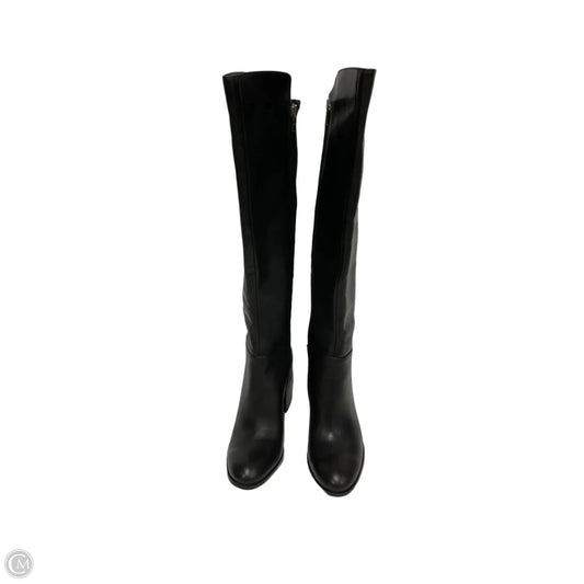 Boots Mid-calf Heels By Mark Fisher In Black, Size: 7.5