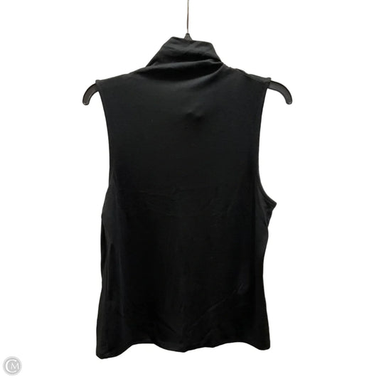 Top Sleeveless By Banana Republic In Black, Size: L