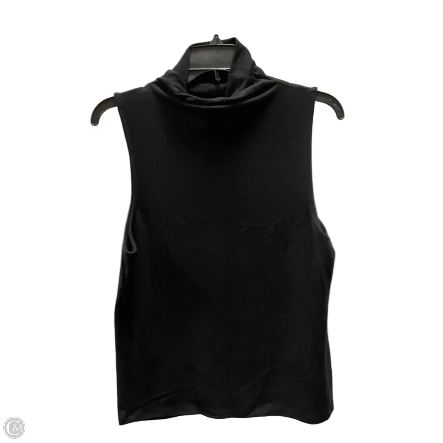 Top Sleeveless By Banana Republic In Black, Size: L
