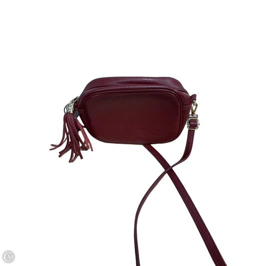 Handbag Leather By Cmf, Size: Small