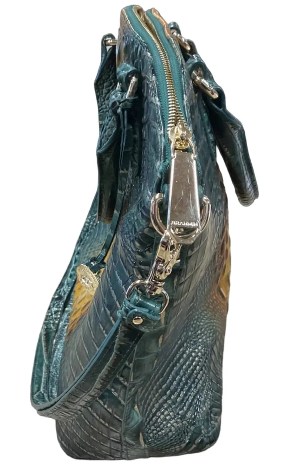 Handbag Designer By Brahmin, Size: Large